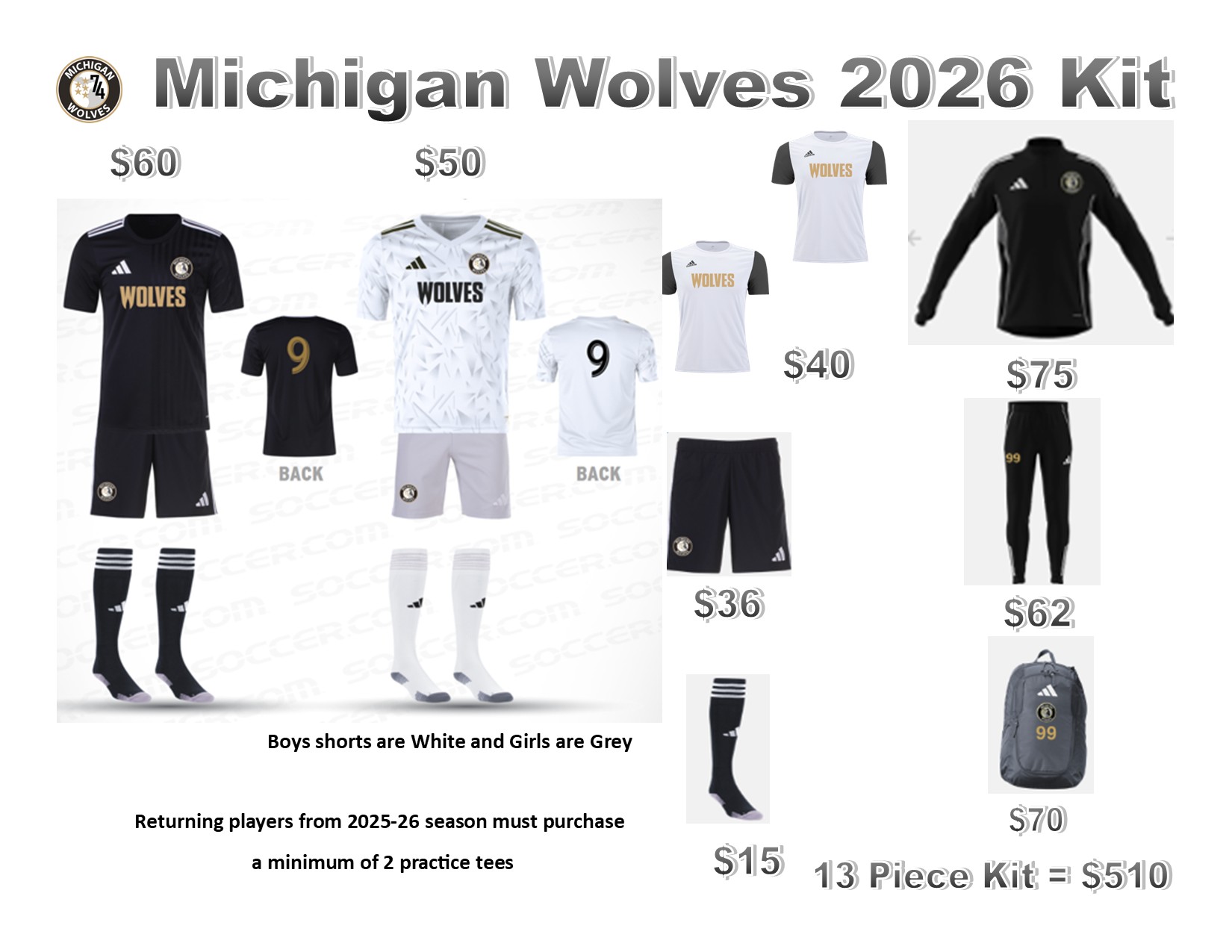 2026 Uniform Kit Field