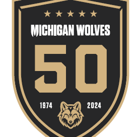 Wolves 50 Anniversary Crest Wolves 50 Anniversary Crest